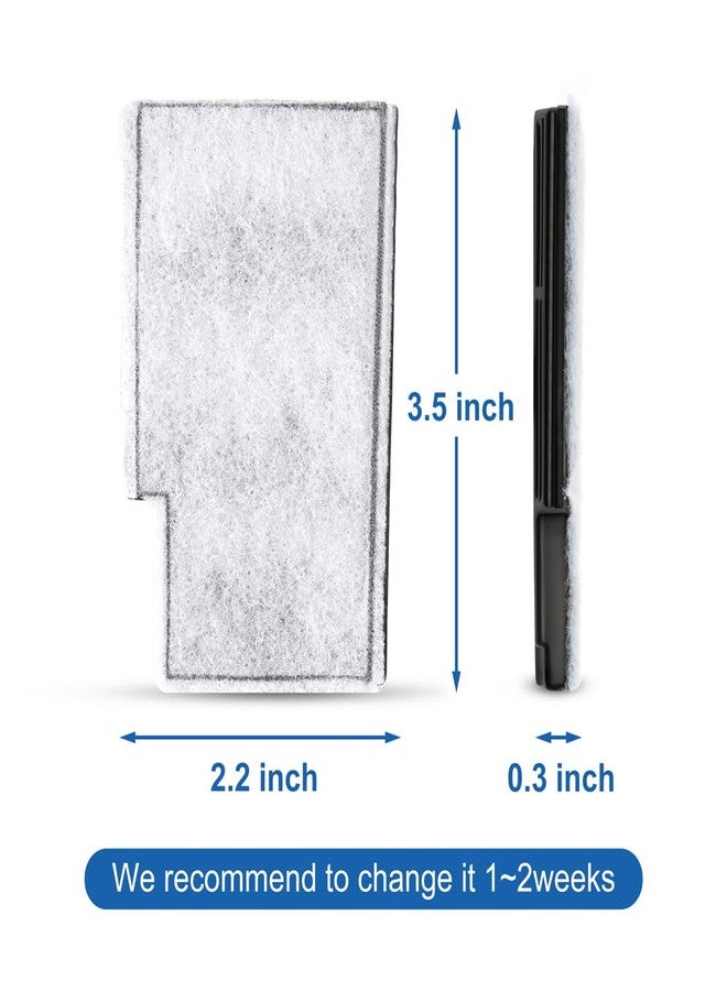 Novique NV-03 HOB Slim Aquarium Filter Cartridges (3 pcs) - Image 2